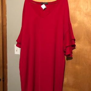 Madeline Flutter Sleeve Dress XL